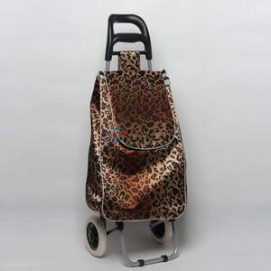 Supermarket Trolley With Leopard Pattern /<em>Shopping</em> Cart With EVA Wheel
