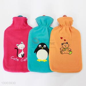 Hot Water Bag With Cover With Cartoon Pattern