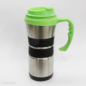 550ml stainless steel auto cup with handle