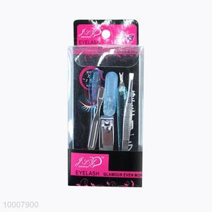 Wholesale 6PCS Blue Eye-brow Tweezer Set/ Manicure Sets