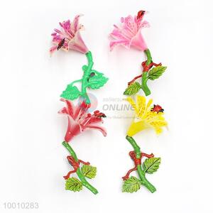 Wholesale Four Color Magnetic Morning Glory Plastic Craft For Decoration