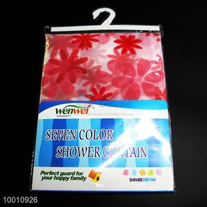 Wholesale Beatiful Flower Shower Curtain