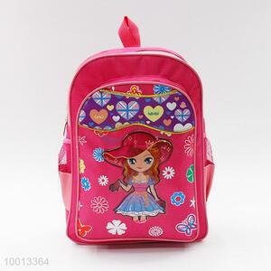 Cartoon Picture School Backpack For Girls