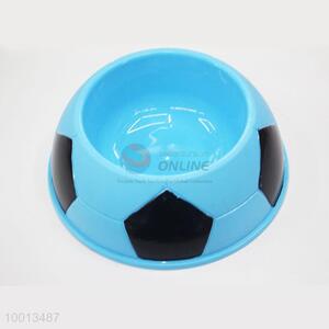 Wholesale Hot Sale Football Shaped Plastic Pet <em>Bowl</em>