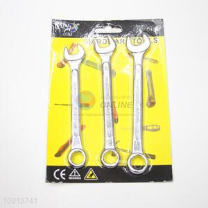 3pcs Hardware Tools Set of 3pcs Spanners With One Open End