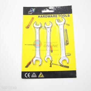 Hardware Tools Set of 3pcs Double Open End Spanners