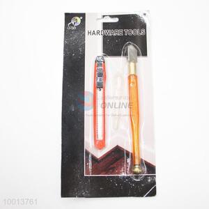3pcs Hardware Tools Set of Glass Knife,Small Art Knife and Pipe