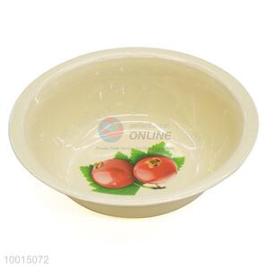 Wholesale Cheap Round Melamine <em>Bowl</em> With Apple Pattern