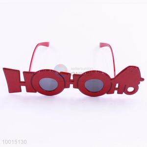 HOHO Letter Red Eyewear Sunglass