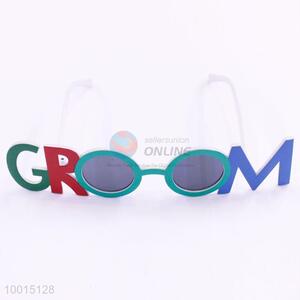 New Design Groom Letter Shaped Sunglass Eyewear