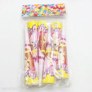 Birthday Supplies Party Funny Toys 6pcs/bag Wholesale Paper Trumpet