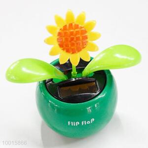 Beautiful Sunflower <em>Solar</em> <em>Toys</em> for Car Decoration