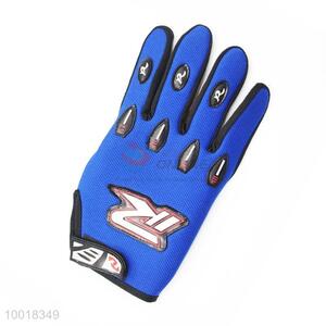 Blue Fashion Sports Glove For Racing/Motorcycle