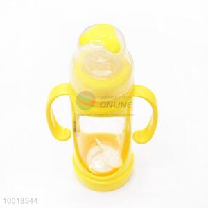 High Quality Yellow Glass Baby <em>Feeding</em>-<em>bottle</em>