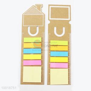Hot Sale Dual Purpose Colourful Stick Note with Ruler