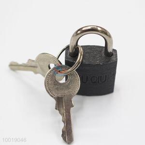 Grey Iron Lock With Two Keys