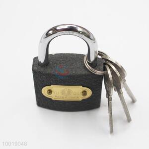 Grey Iron Lock With Three Keys