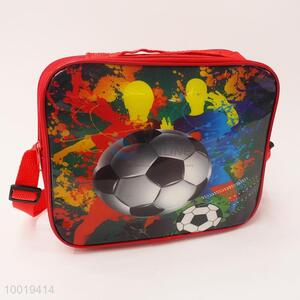 Big capacity insulation bag with football pattern