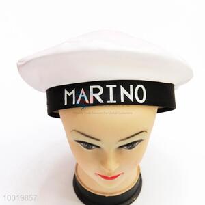 Poluester Black Marine Classic Navy Hat For Party
