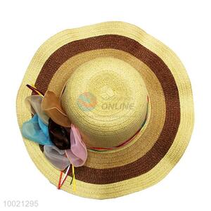 New Arrivals Summer Beach Sun Hat with Bowknot for Women