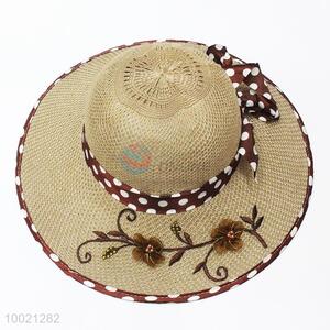 Fashion Flower Printed Summer Beach Sun Hat