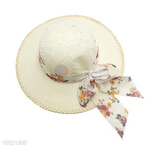 Hot Products Summer Beach Sun Hat with Bowknot
