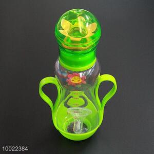 260ml Fashinonable Green <em>Feeding</em>-<em>bottle</em>, Milk Baby <em>Feeding</em> Silicone Nipple PC <em>Bottle</em>