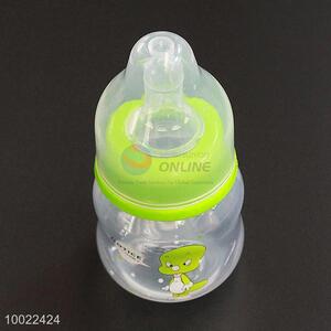 60ml l Cute Green <em>Feeding</em>-<em>bottle</em> with Cartoon Pattern, Milk Baby <em>Feeding</em> Silicone Nipple PC <em>Bottle</em>