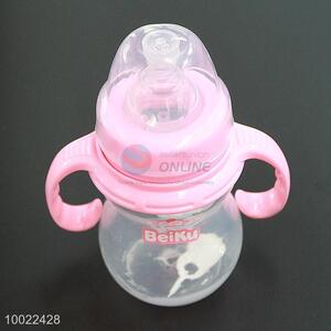 210ml High Quality Pink <em>Feeding</em>-<em>bottle</em>, Silicone Nipple PP <em>Bottle</em> Material