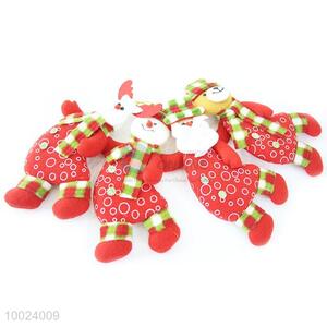 Hot Sale Cheap Christmas Red Animals Small Cute Lively Cloth Pendant
