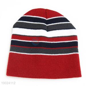 Fashion Red Beanie Cap/Knitted Hat for Winter