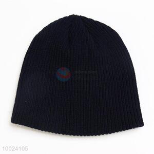 Black Beanie Cap/Knitted Hat for Winter