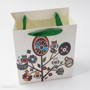 17*21*8.5cm tree&owl pattern <em>gift</em> bag