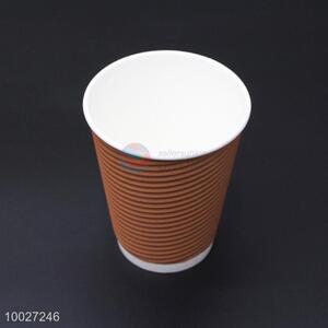 Striped 12 OZ <em>Disposable</em> Paper Cup For Drinks