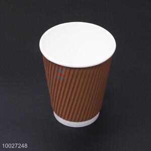 Utility Striped 12 OZ <em>Disposable</em> Paper Cup For Drinks