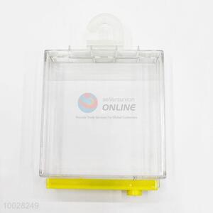 Transparent acrylic box with handle for supermarket