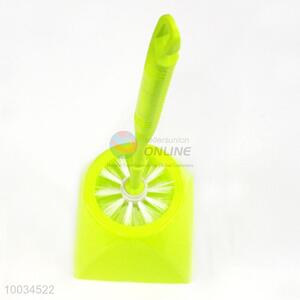 Best price green round toilet cleaning brush