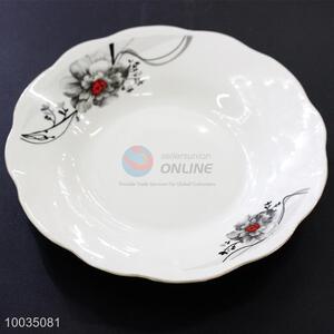 Wholesale 6 Inch Simple Ceramic Plate/Dinner Plate