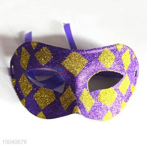 Purple masquerade halloween party glitter eye <em>mask</em>