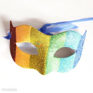 Newest multicolor striped halloween party <em>mask</em>