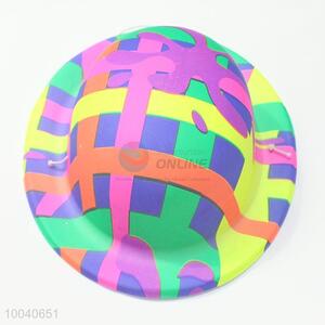 Unique designs mini printing pvc hat for party decoration