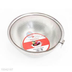 28CM Household Multifunctional Stainless Steel Basket Colander, kitchen Filter Strainers Tool