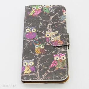 Wholesale Owls Printed <em>Mobile</em> <em>Phone</em> <em>Shell</em> for Iphone6 with Cover and Button