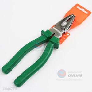 Heavy duty pincer pliers with comfortable handle