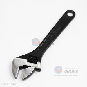 6 cun steel black handle wrench/hand tools