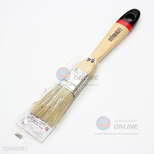 1 Inch Pig Hair Paint Brush With Wooden Handle