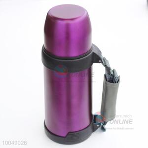 Portable 750ml Dull Polish Stainless Steel Thermos Jug/Camping Kettle