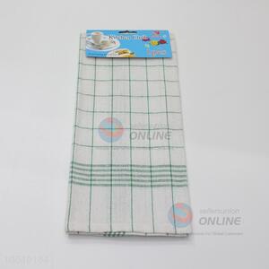 Top quality lattice pattern cotton kitchen cleaning cloth