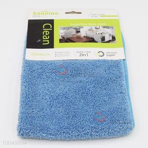 Wholesale 30*40CM Yellow Double-sided Superfine Fiber Cleaning Towel