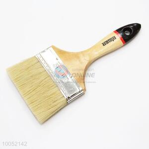4inch flat long wooden handle high quality oil <em>paint</em> <em>brush</em>